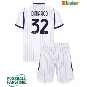 Inter Milan Federico Dimarco #32 Replik Auswärtstrikot Kinder 2026-27 Kurzarm (+ Kurze Hosen)
